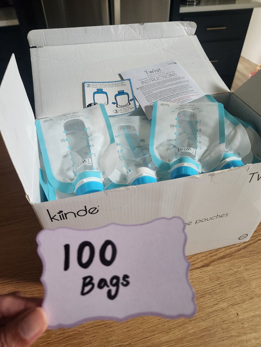 100 Kiinde Twist Bags